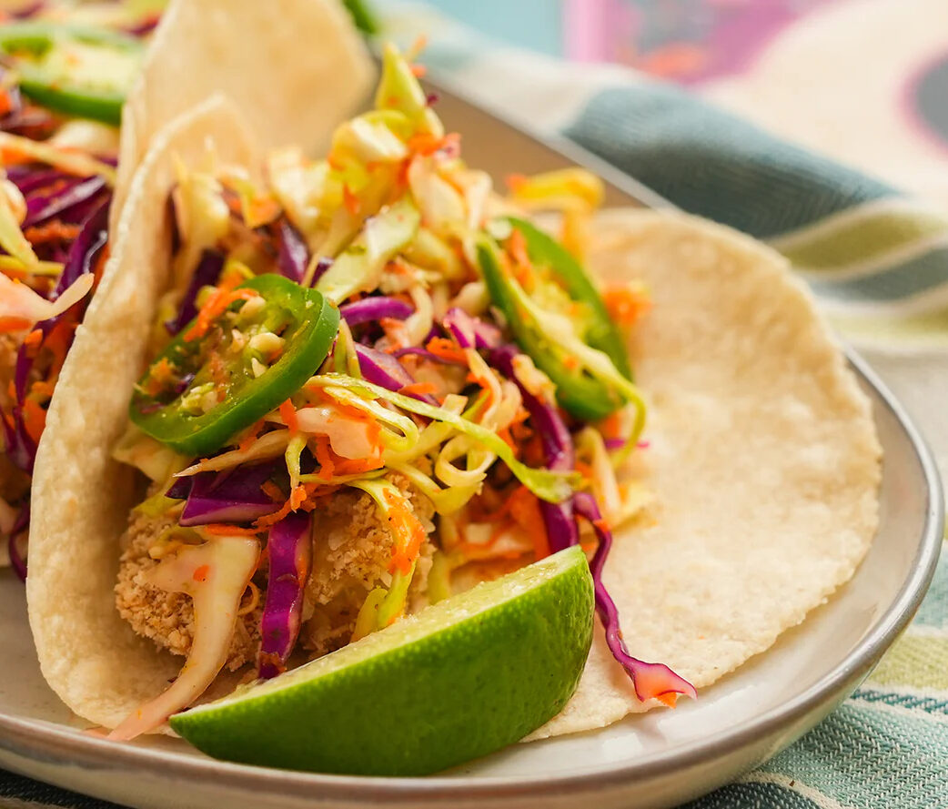 Coconut Lime Shrimp Tacos